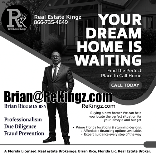 Palm Bay real estate agent Find your dream home in Palm Bay, Florida with Brian Rice, trusted real estate broker and owner of Real Estate Kingz.